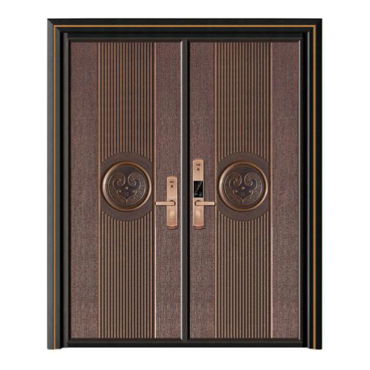 轻奢铝木装甲门