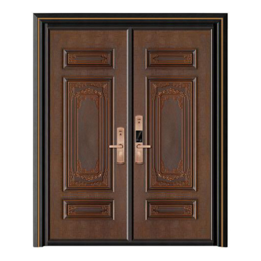 轻奢铝木装甲门