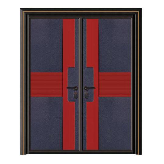 轻奢铝木装甲门