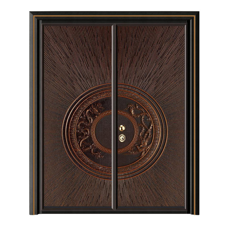 轻奢铝木装甲门