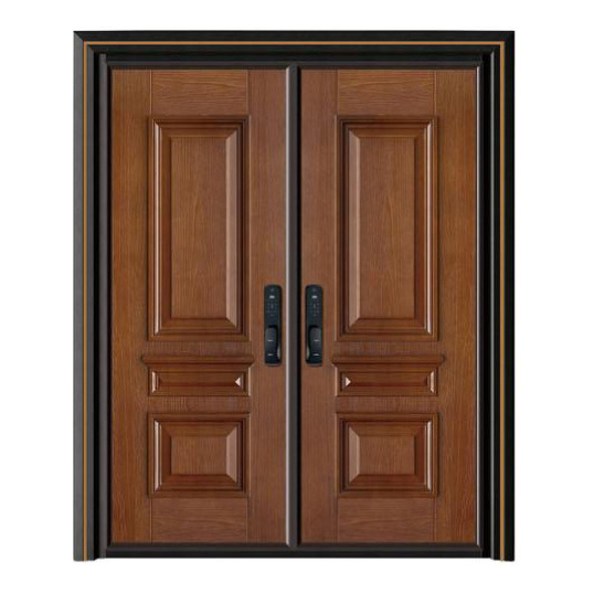 轻奢铝木装甲门