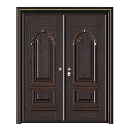轻奢铝木装甲门