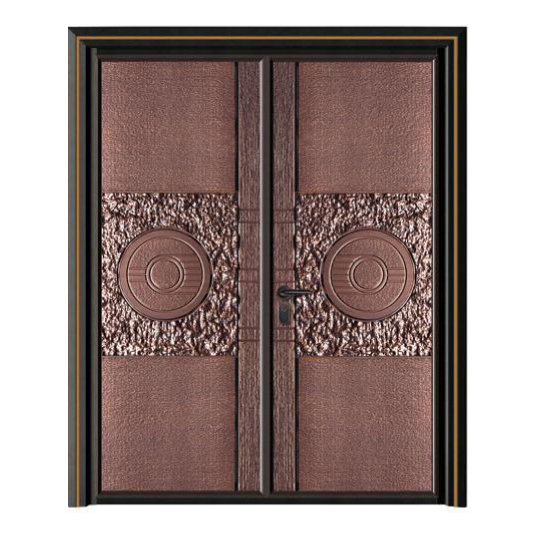 轻奢铝木装甲门