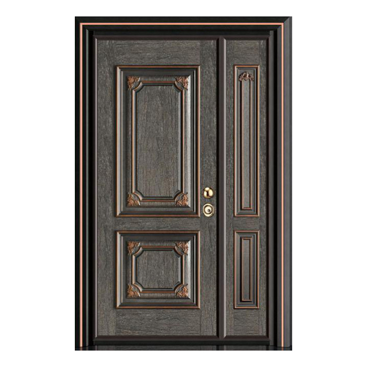 轻奢铝木装甲门