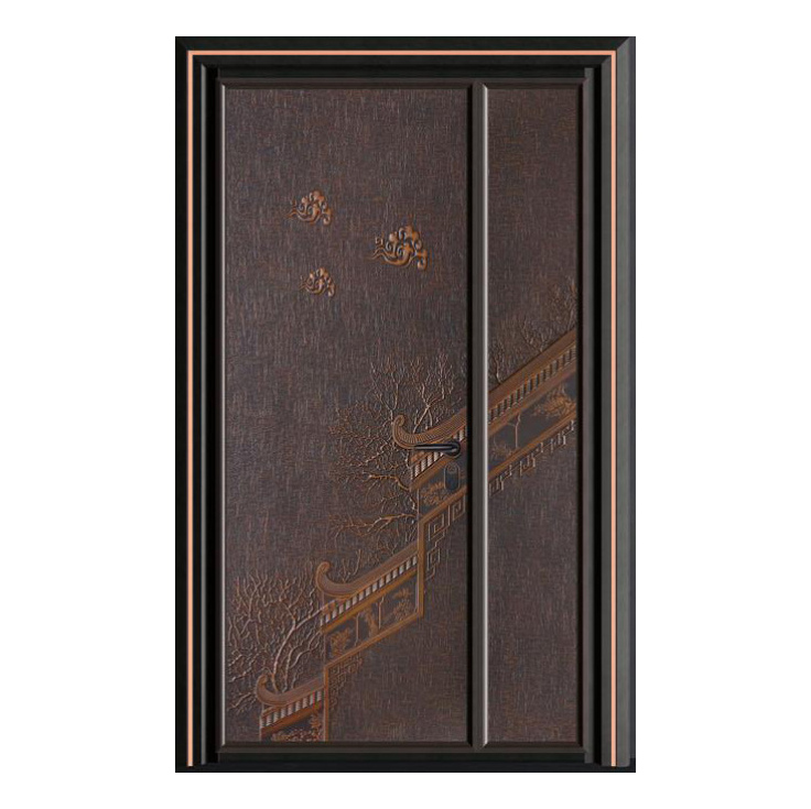 轻奢铝木装甲门
