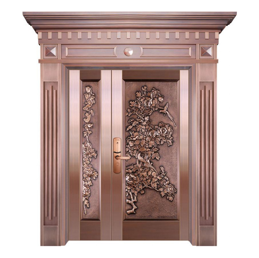 纯手工锻打铜艺门