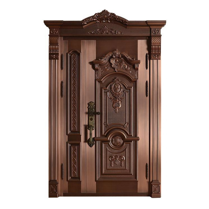 精雕铝艺镶嵌门