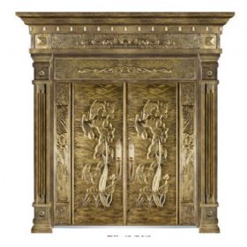 欧式铸铝门17-ZL019