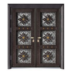 欧式铸铝门17-ZL-038