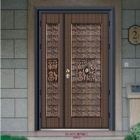 德式装甲铜艺门20-6015福气临门