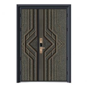 德式装甲铜艺门20-6016富丽堂皇