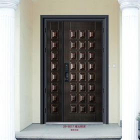德式装甲铜艺门20-6017博大精深