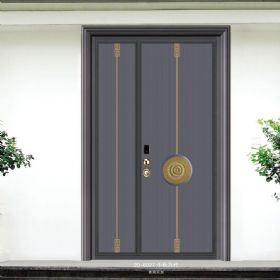 德式装甲铜艺门20-6027千秋万代