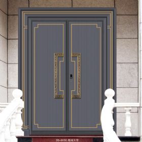 德式装甲铜艺门20-6030海阔天空