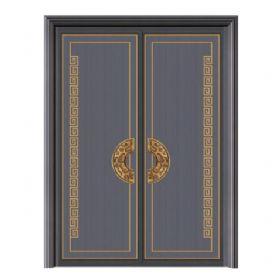 德式装甲铜艺门20-6031乘风破浪