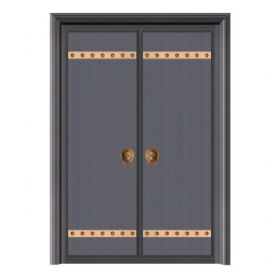 德式装甲铜艺门20-6035步步登高