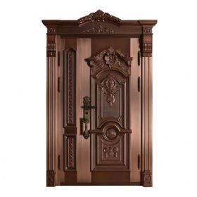 精雕铝艺镶嵌门20-6060诗情画意