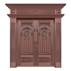 对开铜艺门20-6072深明大义