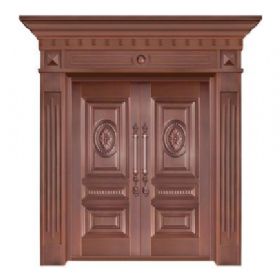 对开铜艺门20-6112屈指可数