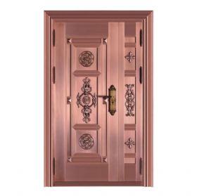 子母铜艺门20-6183时来运转