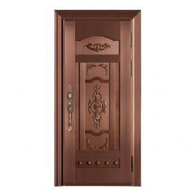 单开铜艺门20-6198书香门第