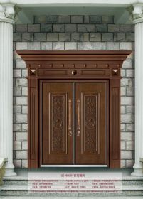 防爆铸铝门20-6330百鸟朝凤