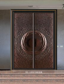 轻奢铝木装甲门SBL-L2005功成名就