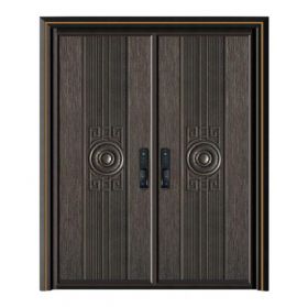 轻奢铝木装甲门SBL-L2013博大精深