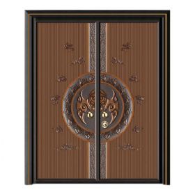 轻奢铝木装甲门SBL-L2032气吞山河