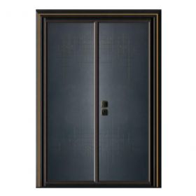 轻奢铝木装甲门SBL-L2060出类拔萃