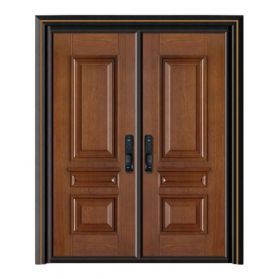 轻奢铝木装甲门SBL-L2068更胜一筹