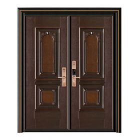 轻奢铝木装甲门SBL-L2069胸怀大志