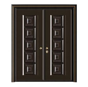 轻奢铝木装甲门SBL-L2082堂堂正正