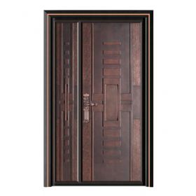 轻奢铝木装甲门SBL-L2100倾国倾城