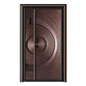 轻奢铝木装甲门SBL-L2099万家灯火