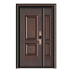 轻奢铝木装甲门SBL-L2107天长地久