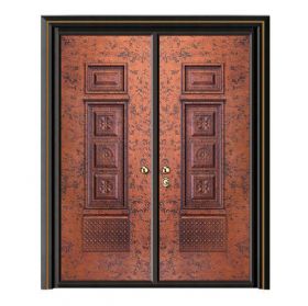 轻奢铝木装甲门SBL-L2083昂首挺胸