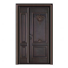 轻奢铝木装甲门SBL-L2092举止大方